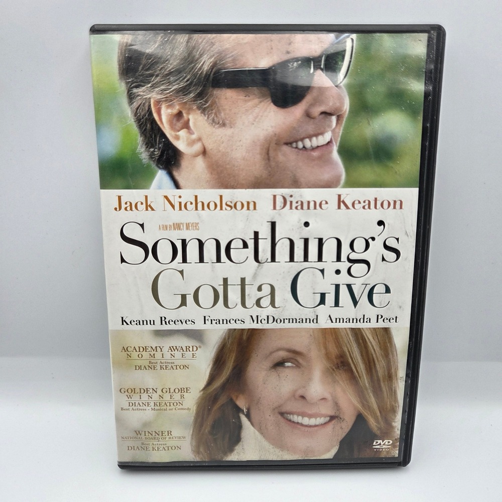 Something's Gotta Give DVD Movie Jack Nicholson Diane Keaton Widescreen Rom-Com